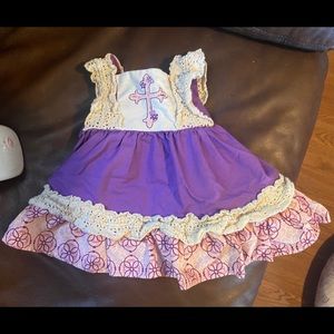 Size 0/3 months Ricrac and Ruffles